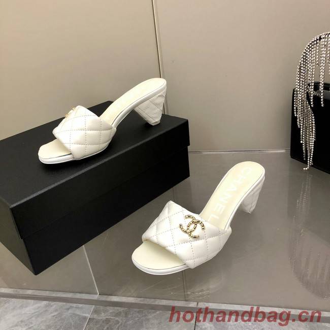 Chanel slipper 65125-2 Heel 6CM