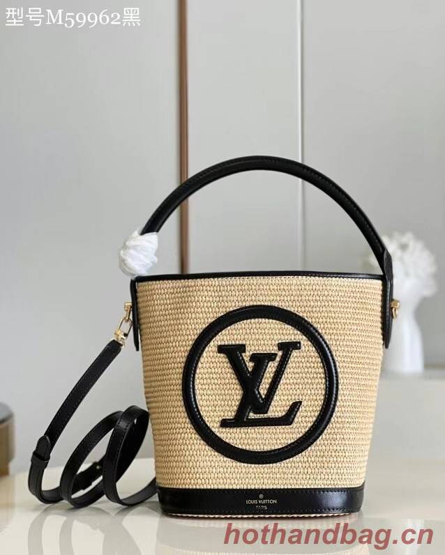 Louis Vuitton PETIT BUCKET M59961 Black