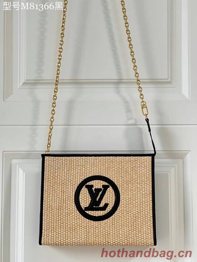 Louis Vuitton TOILETRY POUCH ON CHAIN M81366 black