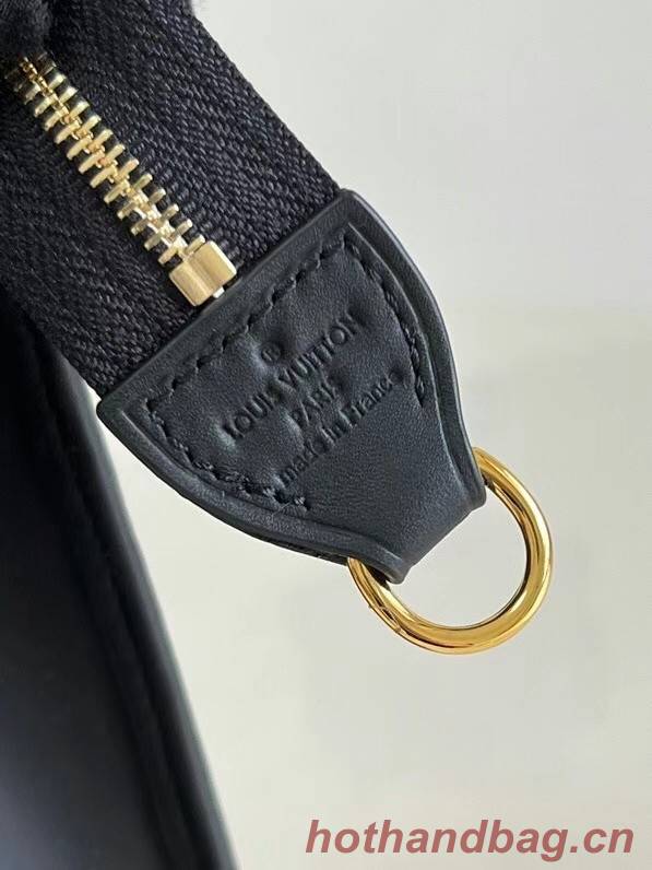 Louis Vuitton TOILETRY POUCH ON CHAIN M81366 black