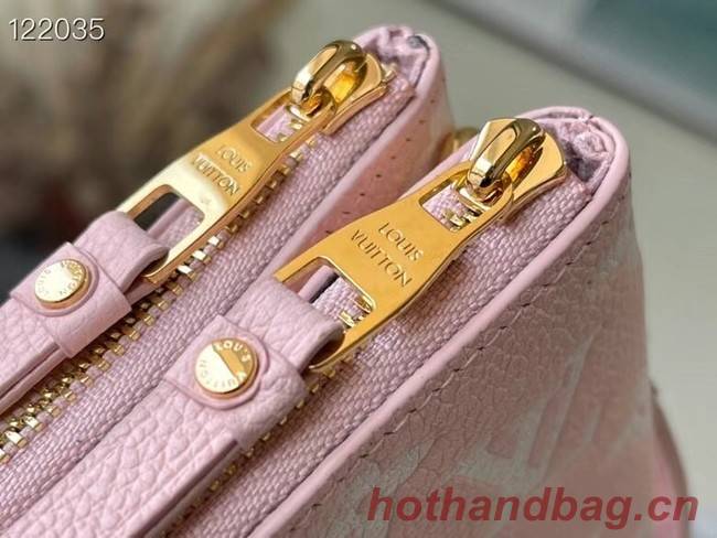 Louis Vuitton DOUBLE ZIP POCHETTE M81429 Candy Pink