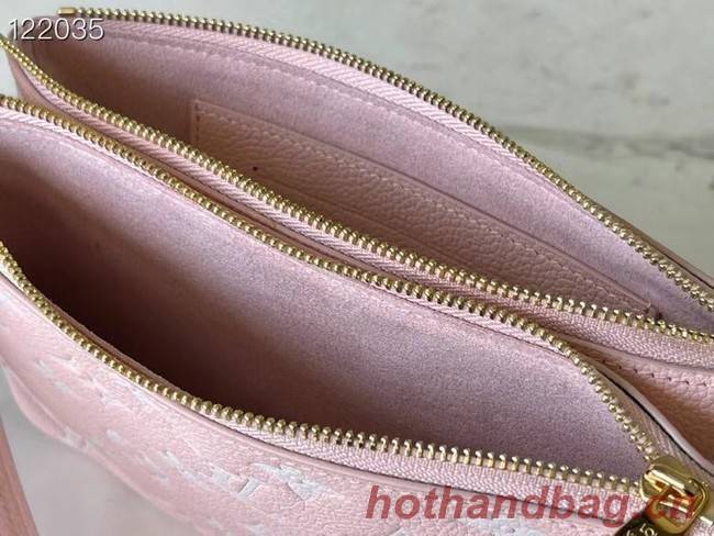 Louis Vuitton DOUBLE ZIP POCHETTE M81429 Candy Pink