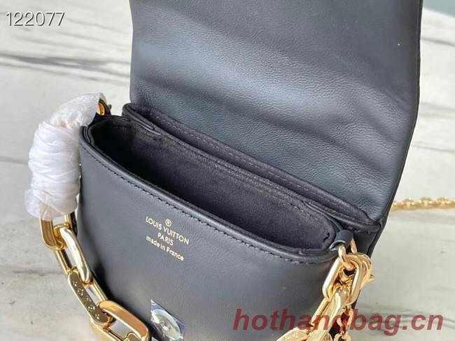 Louis vuitton WALLET ON STRAP BUBBLEGRAM M81125 black