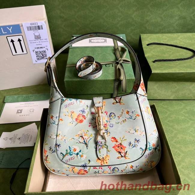 Gucci Jackie 1961 small hobo bag 636709 light blue