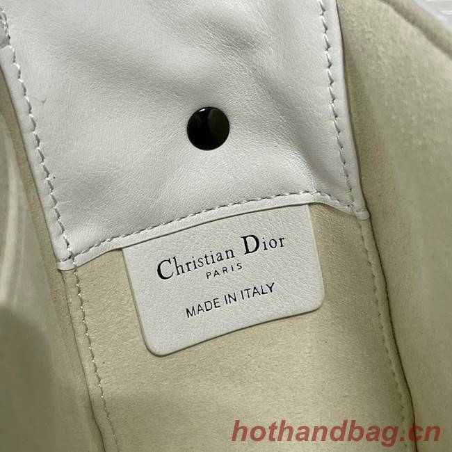 DIOR BOBBY BAG leather 6619 white