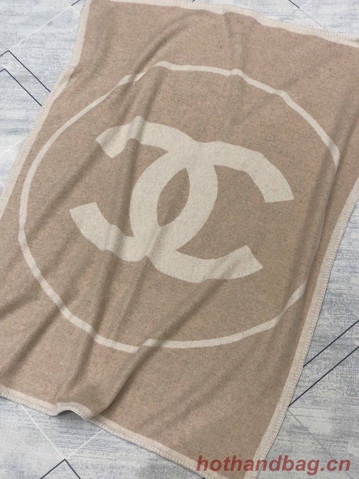 CHANEL Merino Wool Cashmere CC Throw Blanket CHB00004