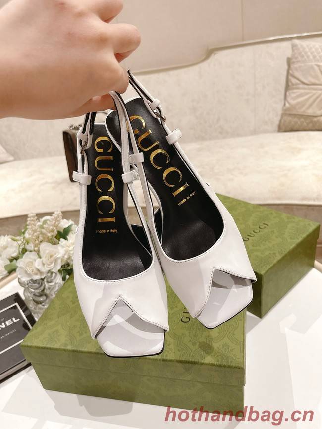 Gucci Sandals 91102-3 Heel 7.5CM