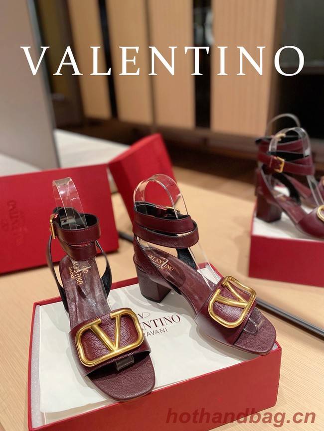 Valentino Sandals 91106-4 Heel 6.5CM