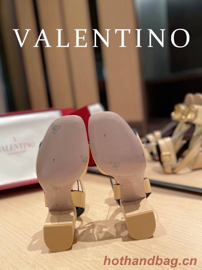 Valentino Sandals 91106-9 Heel 6.5CM