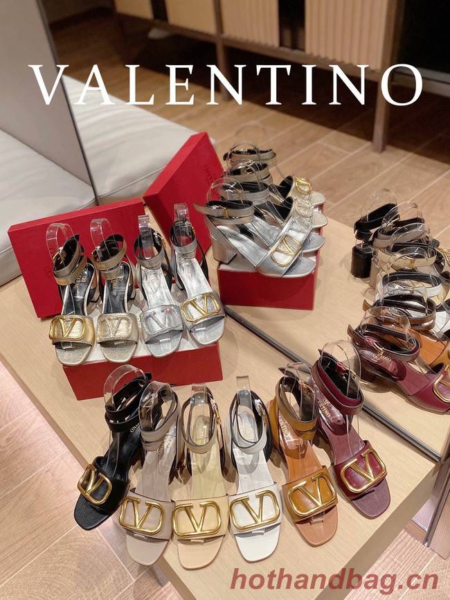 Valentino Sandals 91106-9 Heel 6.5CM