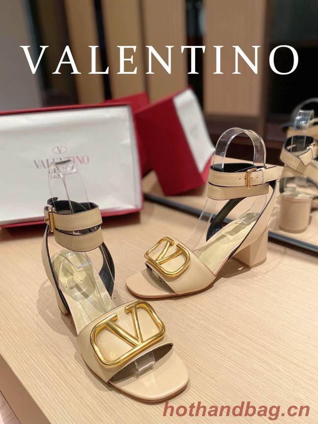 Valentino Sandals 91106-9 Heel 6.5CM