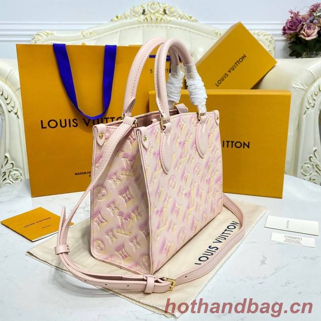 Louis Vuitton ONTHEGO PM M46168 pink