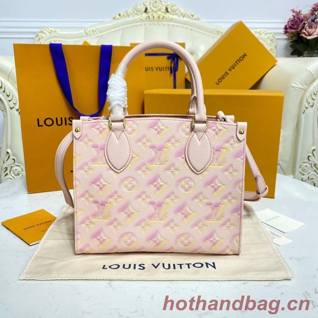 Louis Vuitton ONTHEGO PM M46168 pink