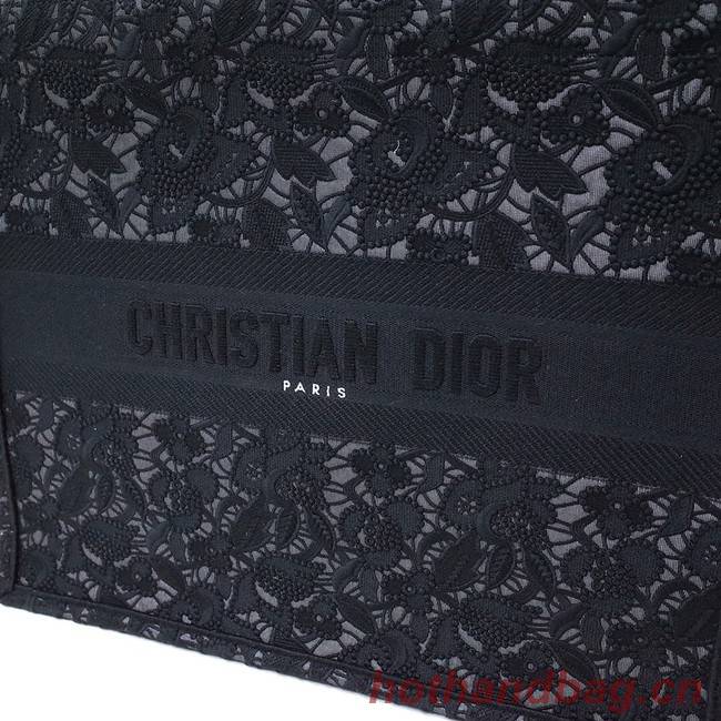 DIOR BOOK TOTE Embroidery C1286-34 black