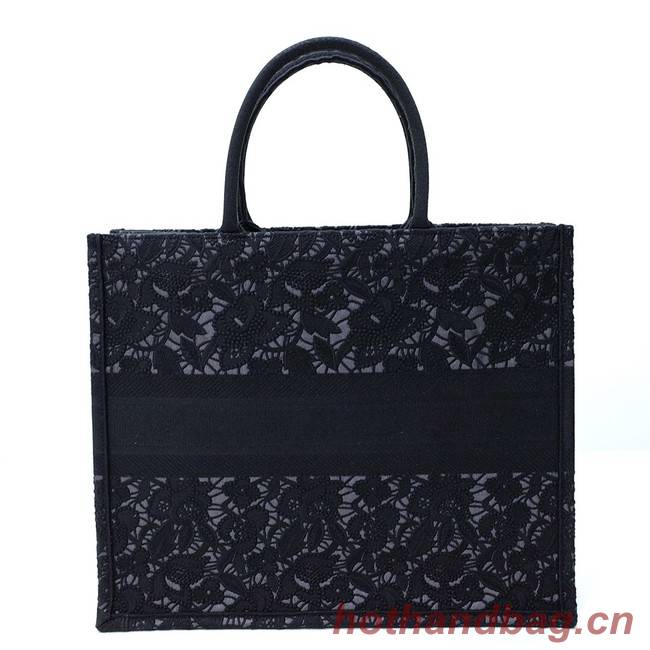 DIOR BOOK TOTE Embroidery C1286-34 black