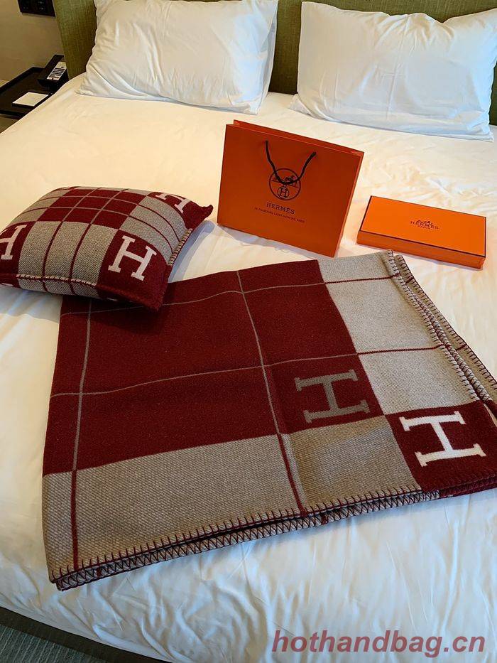 Hermes Lambswool&Cashmere Shawl&Blanket HMB00002