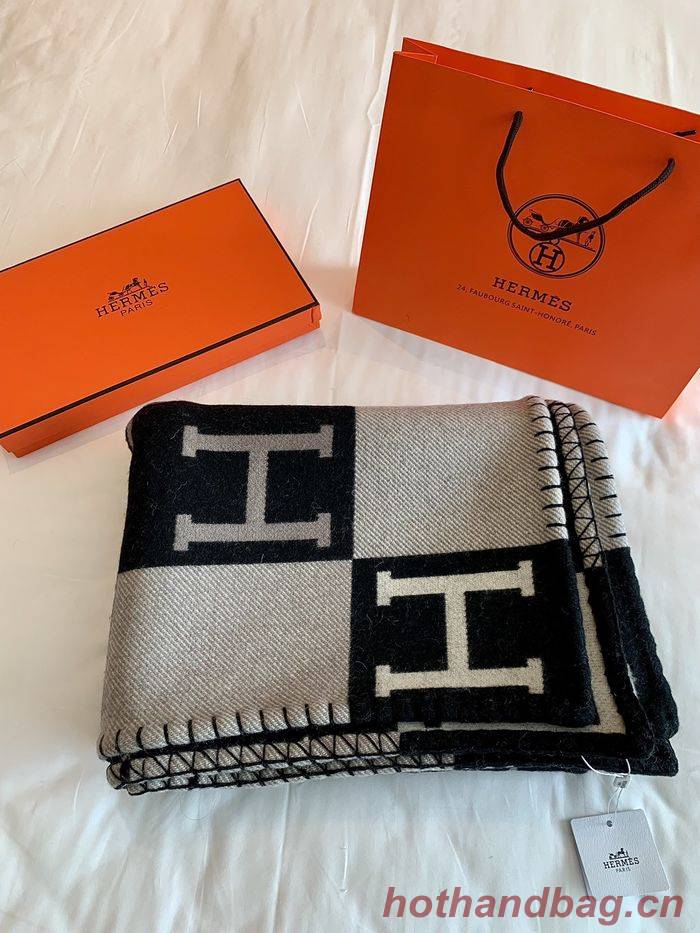 Hermes Lambswool&Cashmere Shawl&Blanket HMB00005