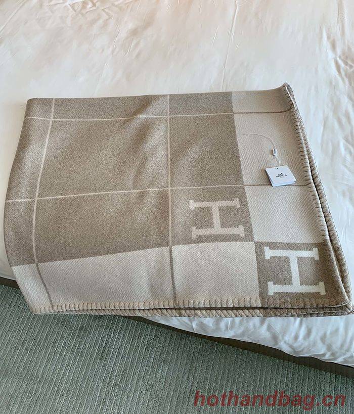 Hermes Lambswool&Cashmere Shawl&Blanket HMB00006