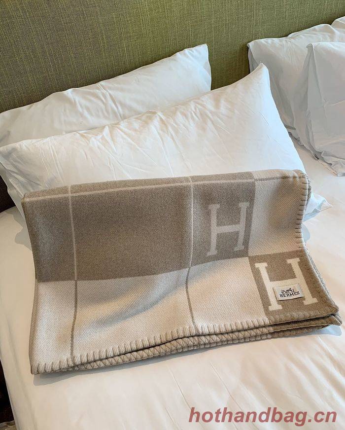 Hermes Lambswool&Cashmere Shawl&Blanket HMB00006