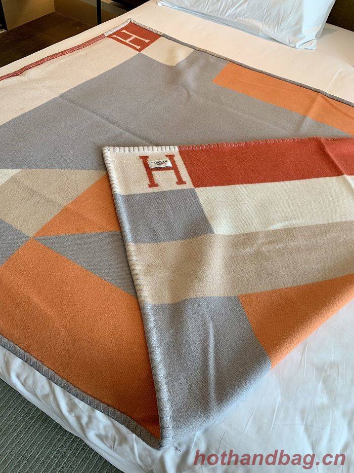 Hermes Lambswool&Cashmere Shawl&Blanket HMB00009