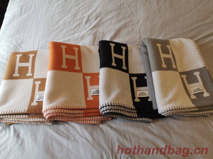 Hermes Lambswool&Cashmere Shawl&Blanket HMB00010