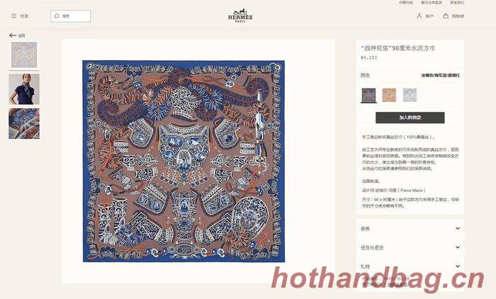 Hermes Scarf HMS00160