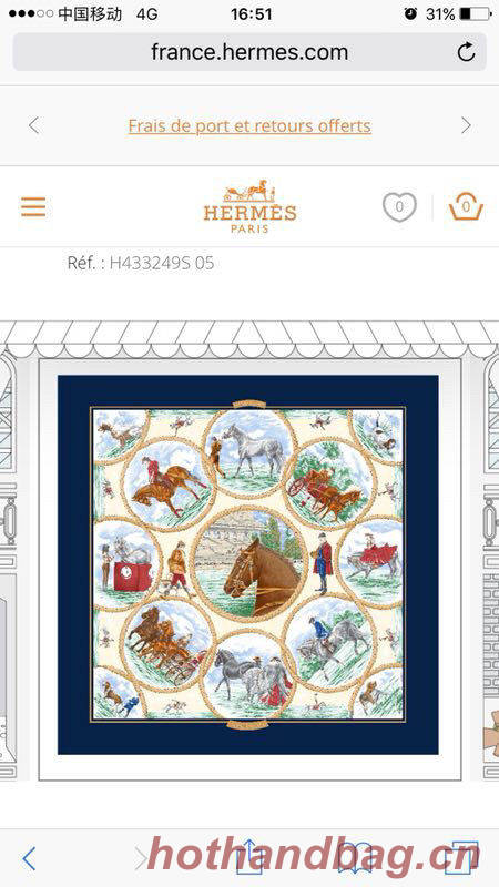 Hermes Scarf HMS00214