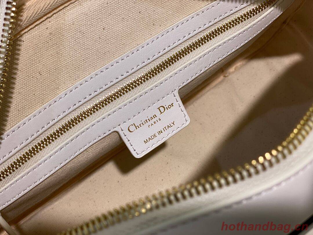 DIOR large leather tote Bag C9178 white