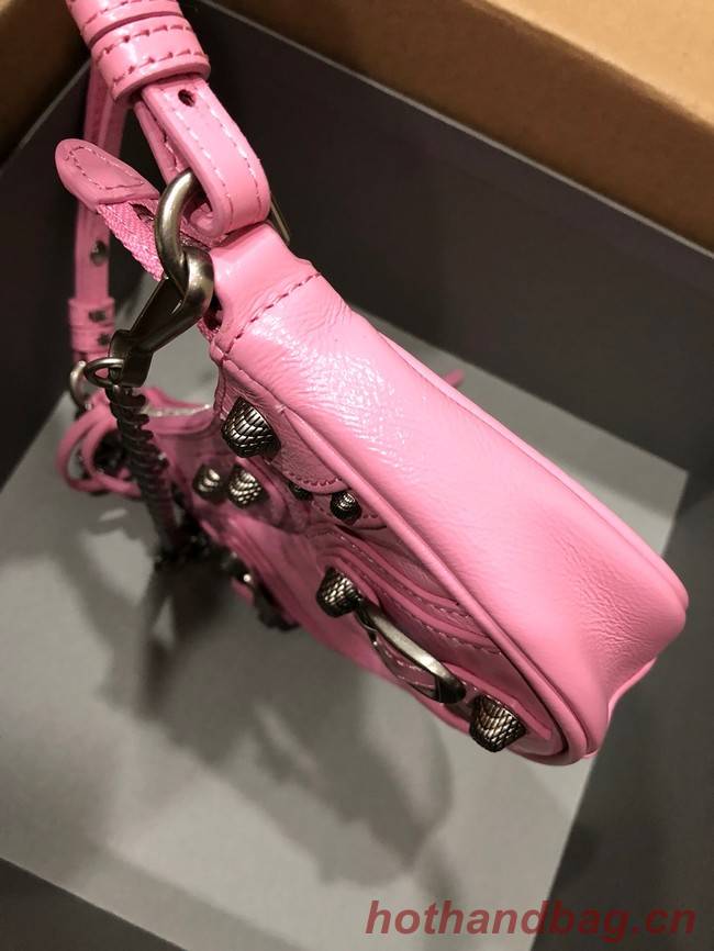 Balenciaga LE CAGOLE MINI PURSE WITH CHAIN 6958141 pink