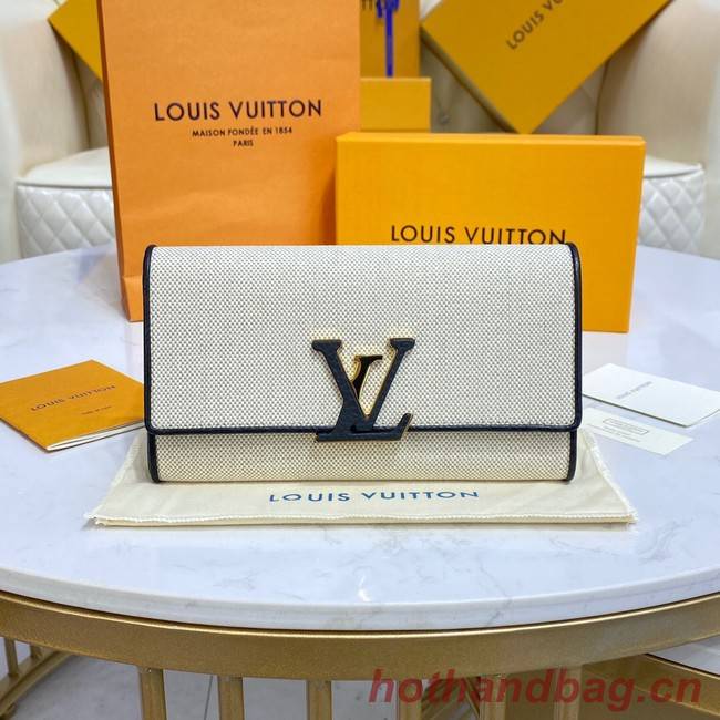 Louis Vuitton CAPUCINES WALLET M81305 Black