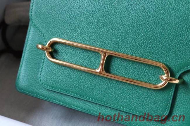 Hermes Roulis 19cm Evercolor 9D H9003 green&Gold