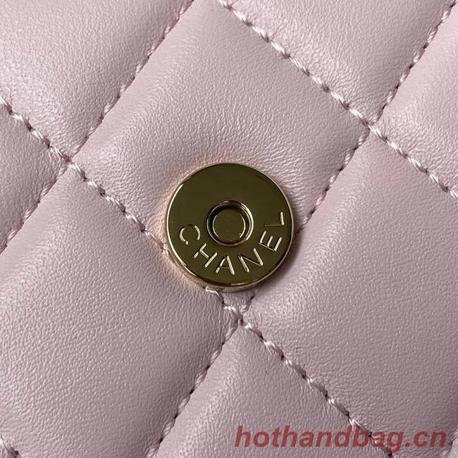 Chanel CLUTCH WITH CHAIN AP2758 Light Pink