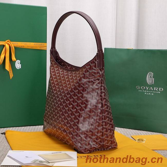 Goyard Calfskin Leather hobo bag G9983 Wine