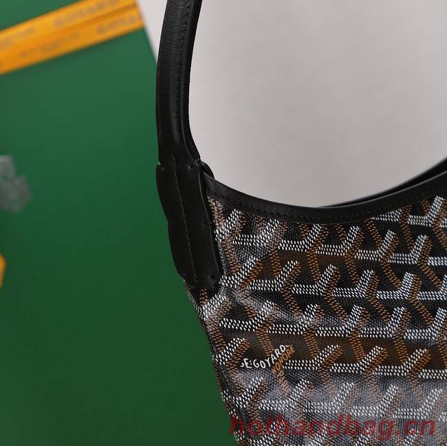 Goyard Calfskin Leather hobo bag G9983 black