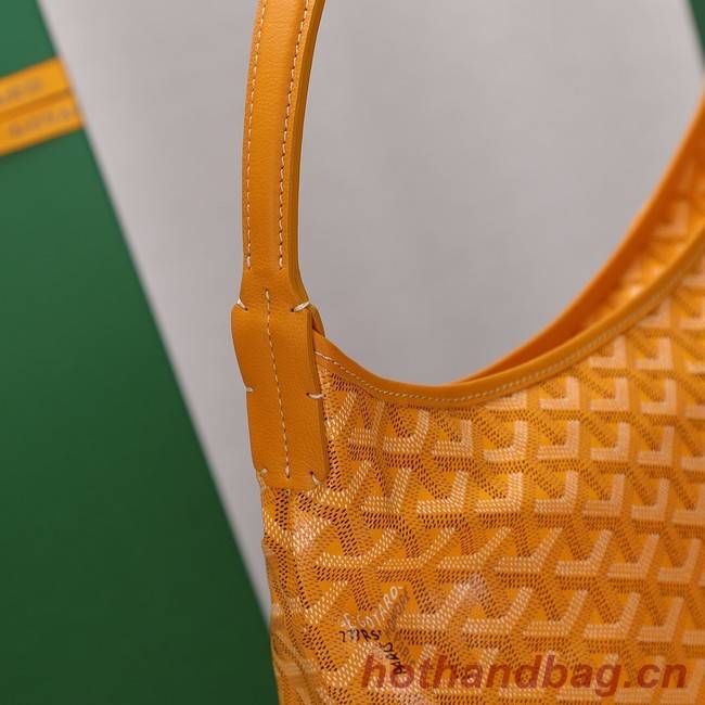 Goyard Calfskin Leather hobo bag G9983 yellow