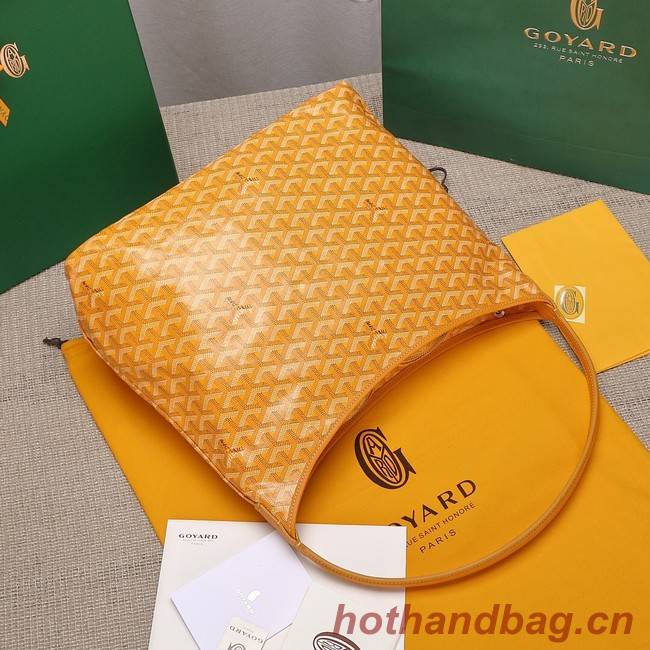 Goyard Calfskin Leather hobo bag G9983 yellow