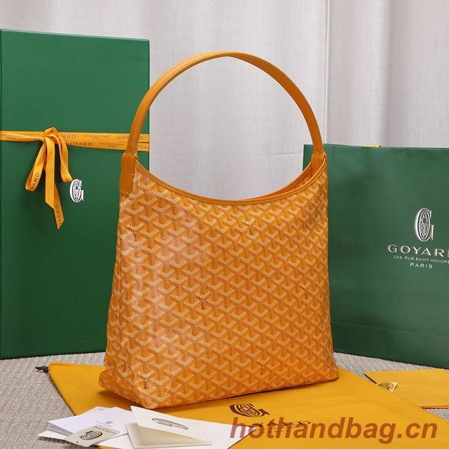 Goyard Calfskin Leather hobo bag G9983 yellow