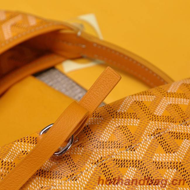 Goyard Calfskin Leather hobo bag G9983 yellow