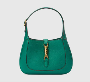 Gucci Jackie 1961 small natural grain bag 636709 Emerald green 