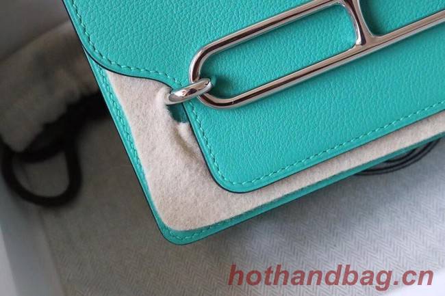 Hermes Roulis 19cm Evercolor 9D H9003 Lake water green&Silver