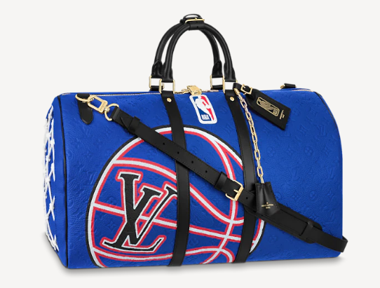 Louis Vuitton KEEPALL BANDOULIERE 55 M21105 Blue