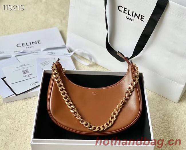 Celine MEDIUM AVA CHAIN IN SMOOTH CALFSKIN 199583 TAN