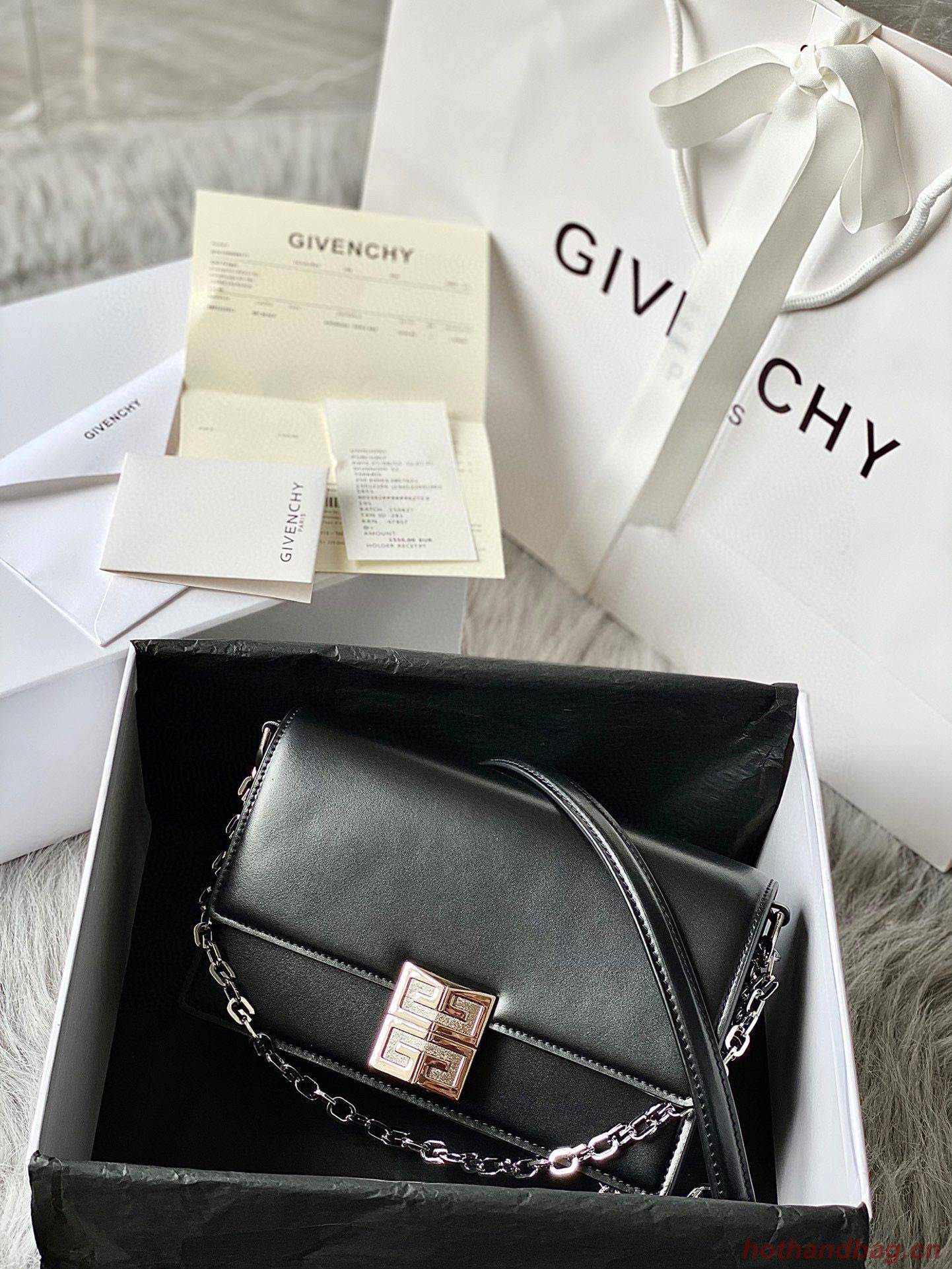 GIVENCHY Original Leather Chain Shoulder Bag 1864