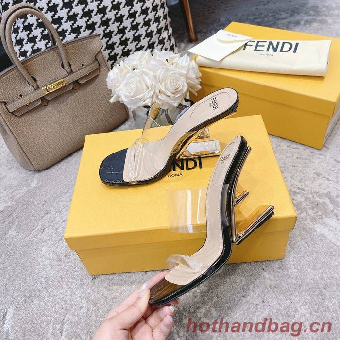 FENDI Shoes FDS00021 Heel 9CM