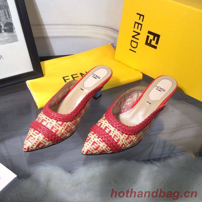 FENDI Shoes FDS00024 Heel 8.5CM