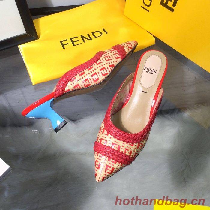 FENDI Shoes FDS00024 Heel 8.5CM