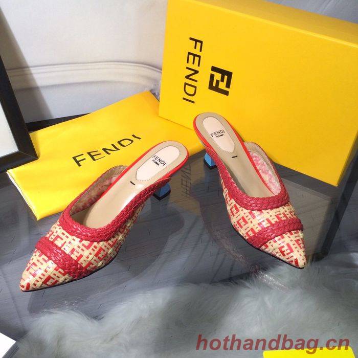 FENDI Shoes FDS00024 Heel 8.5CM