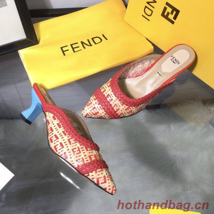 FENDI Shoes FDS00024 Heel 8.5CM