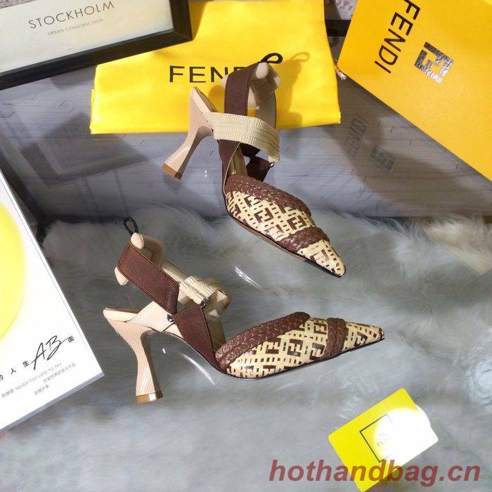 FENDI Shoes FDS00031 Heel 8.5CM