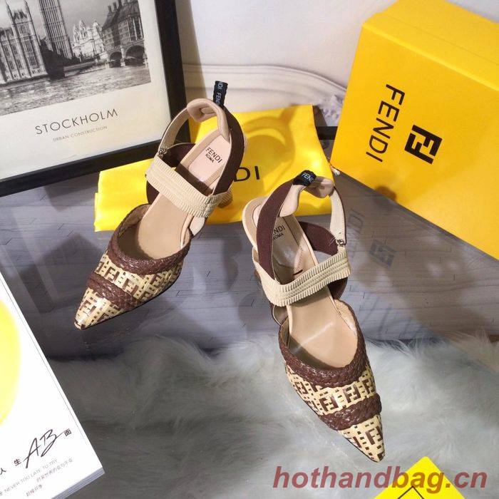 FENDI Shoes FDS00031 Heel 8.5CM